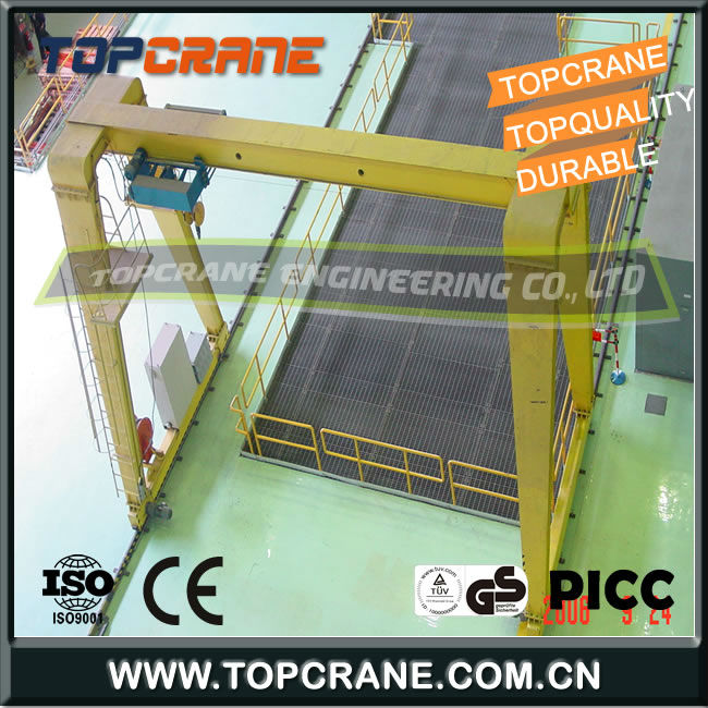 Double girder Gantry crane 10 ton