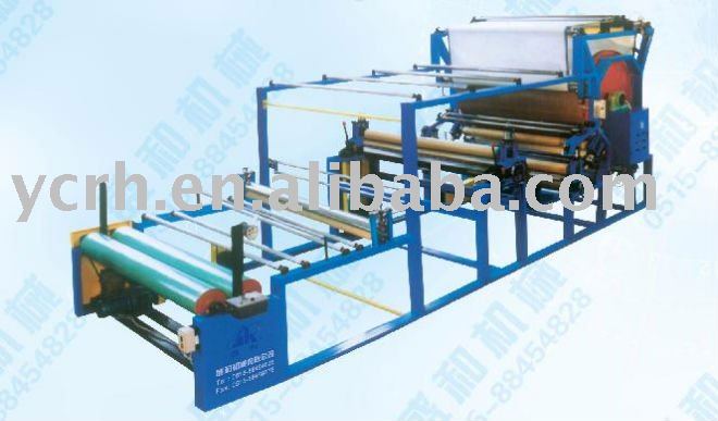 Double Glue Groove Belt Laminating Machine