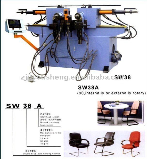 double head hydraulic pipe bending machine