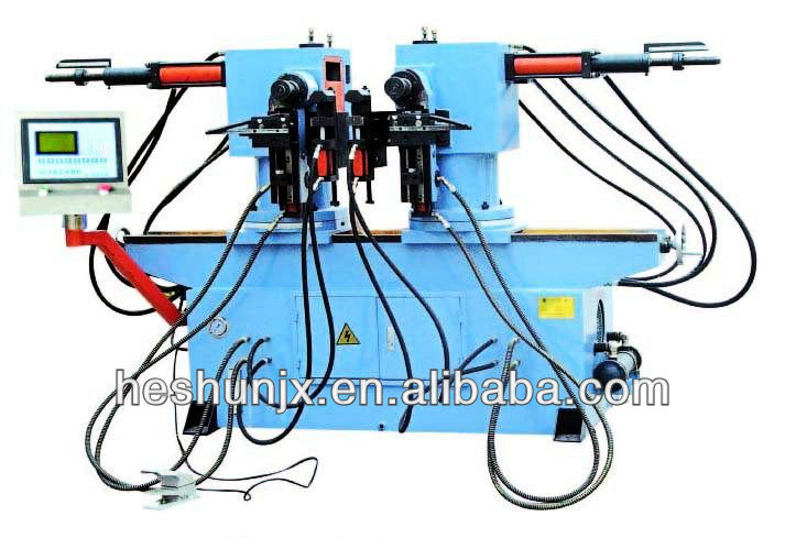 Double head steel tube bending machine