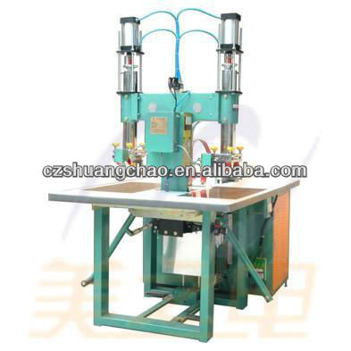 Double-headed high frequency plastic welder