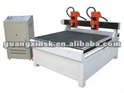 Double heads ball screw engraving machine