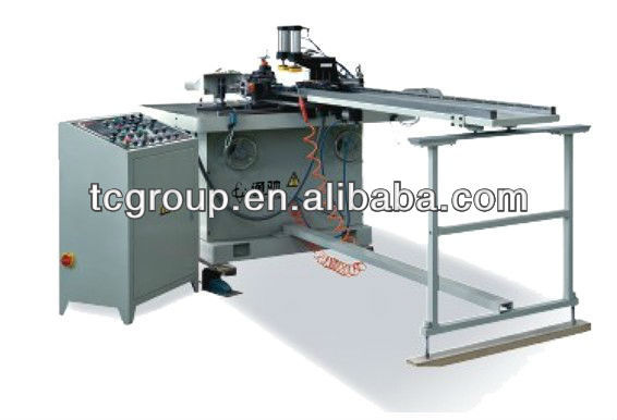 Double heads hole wood machine