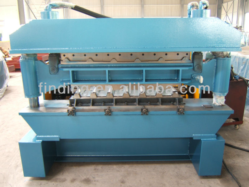 Double layer making metal roofing sheet forming equipment