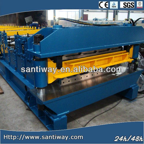 double layer metal roll forming machine