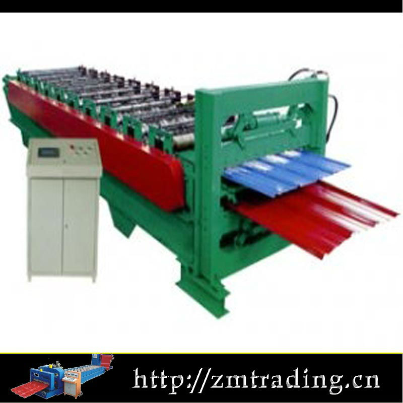 double layer metal roofing sheet roll forming machine