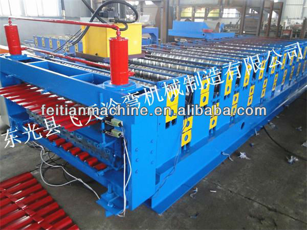 Double layer roll forming machine