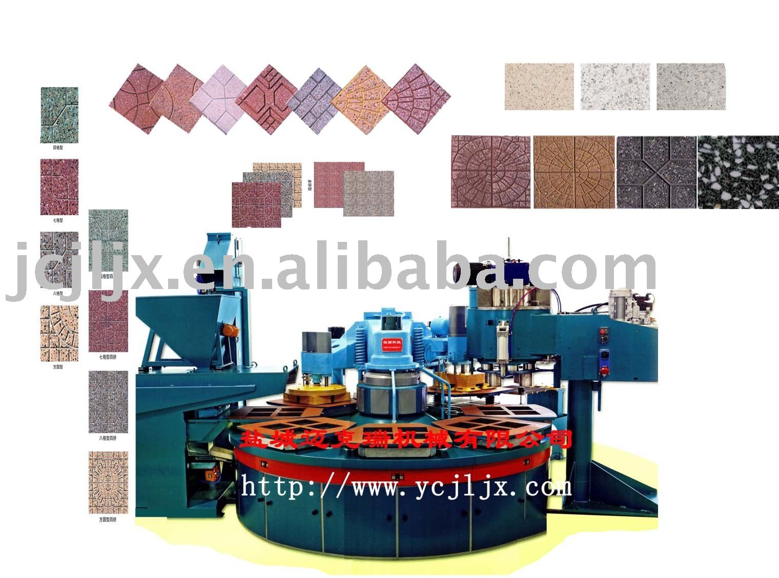 double layer terrazzo tile machine-MKR540D