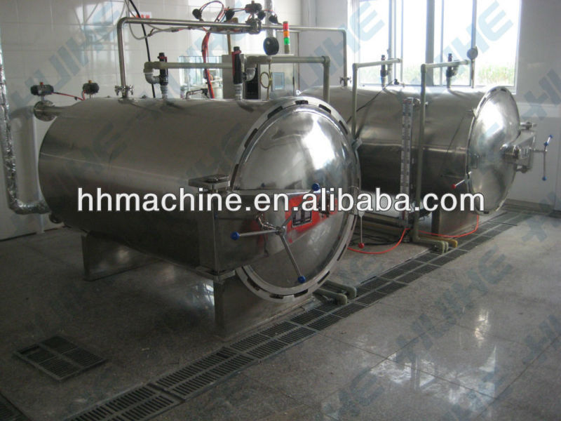 Double Layer Water Immersion Type Sterilizing Retort