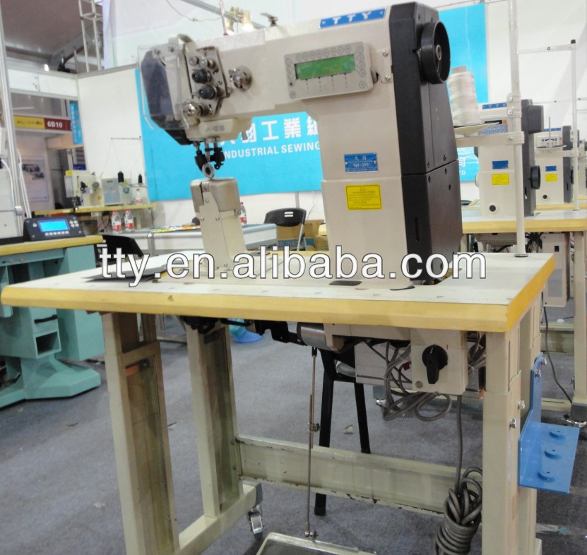 double needle post bed sewing machine