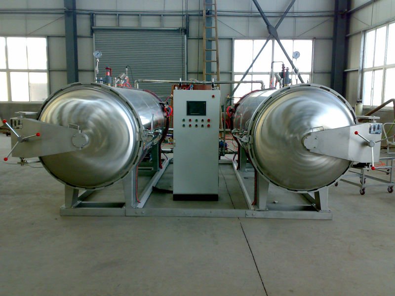 Double Processing Tank Water Immersion Autoclave(Stainless Steel )