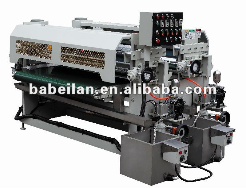 Double roller coater