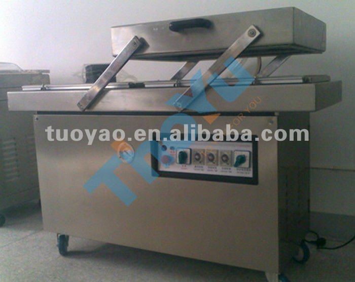 Double room vacuum packaging machine in packaging machinery