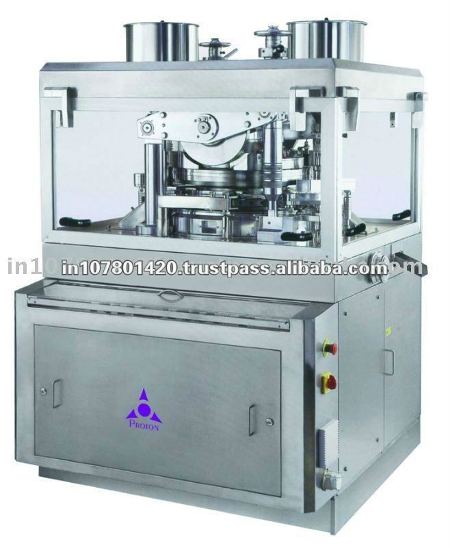 Double rotary tablet press machine