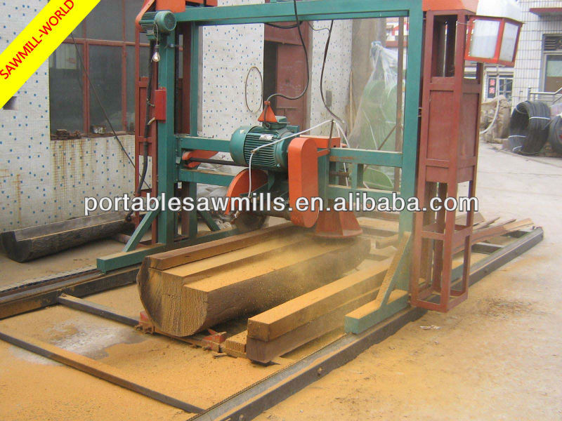 Double Saw Blade Angle Sawmill For Solid Wood Flooring Production Line