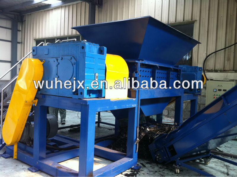 double shaft crusher