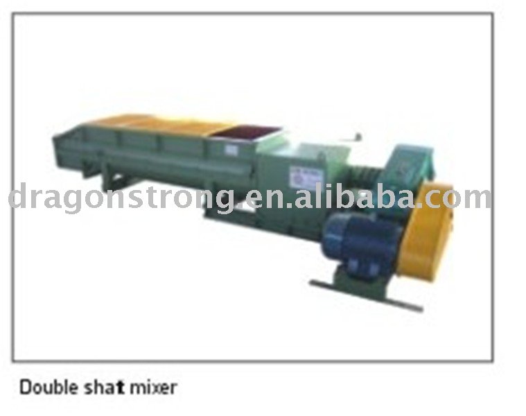 Double shaft mixer ,Brick Making Machinery