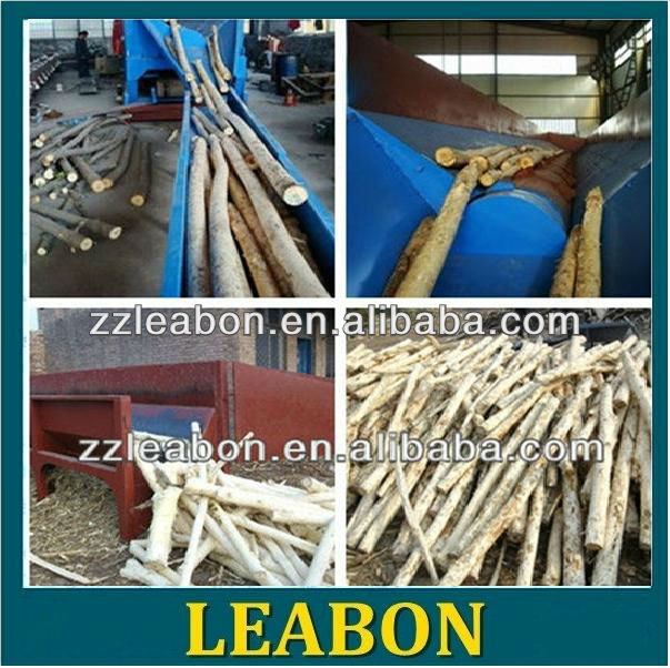 Double shafts log peeling machine,wood peeling machine,tree bark peeling machine from Leabon