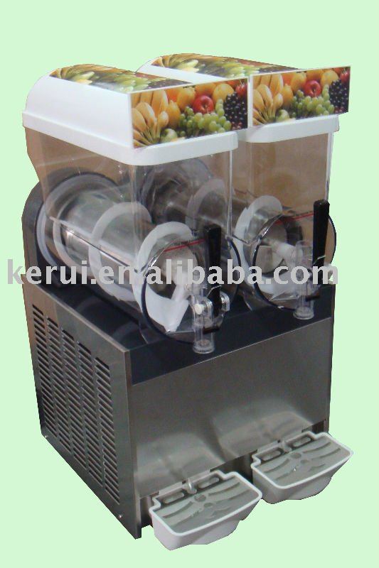 double-side refrigeration Slush machine/slushy machine XRJ15L-2a