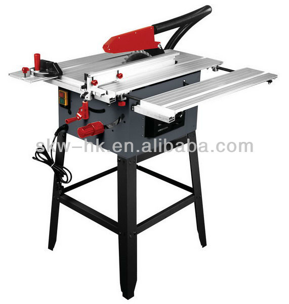 double sliding extension 1800w 250mm blade10'' table saw