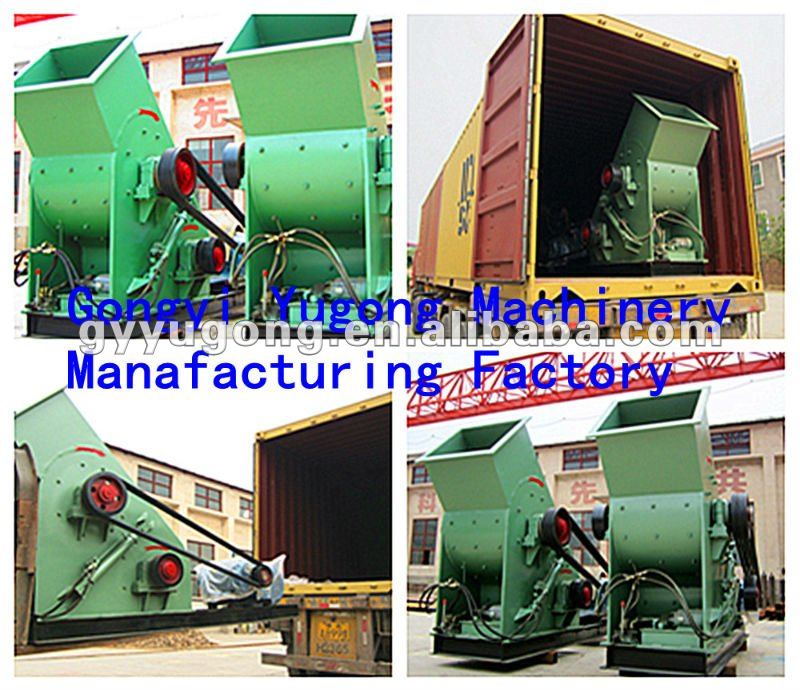 Double Stage Slag Crusher made by Gongyi Yugong Machinery Manufacturing Factory