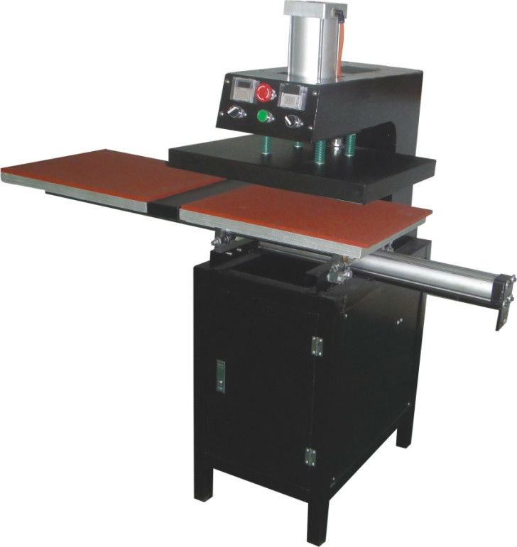 Double Stations Heat Press Machine ,twin tables t-shirt printing machine