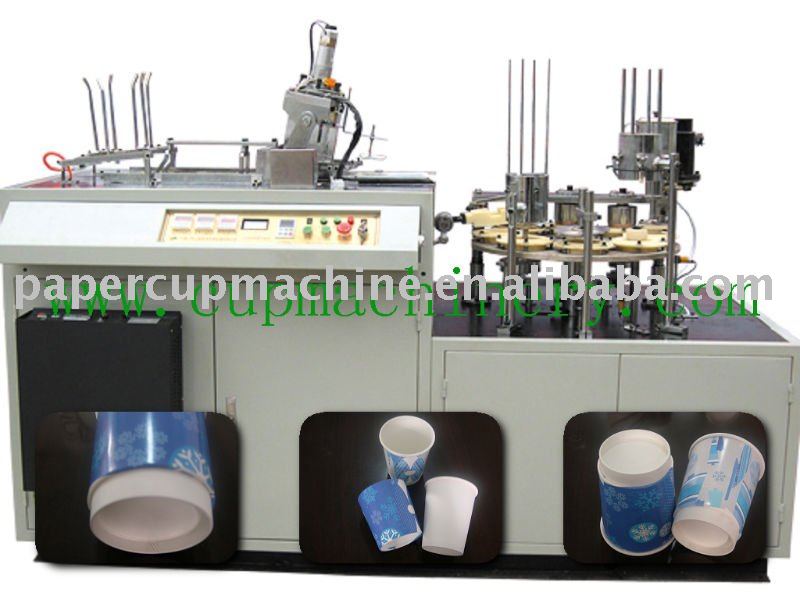 Double wall paper cup machine