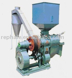 Doule pipes jet rice milling machine