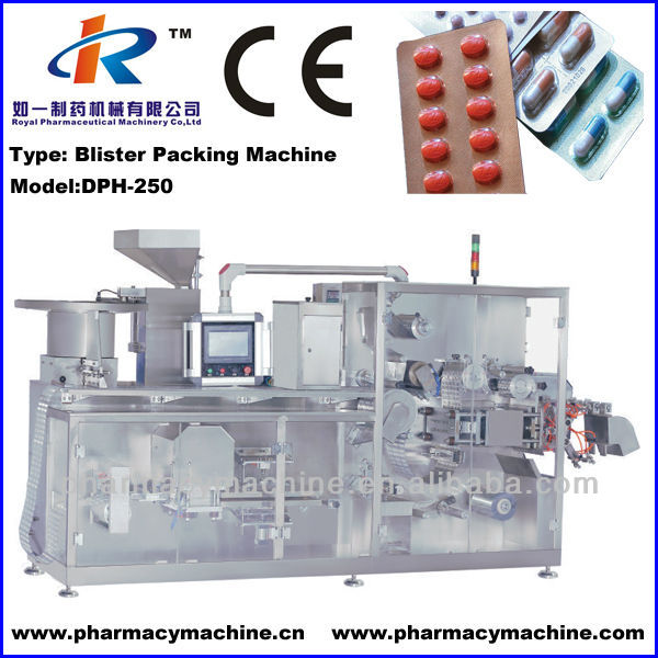 DPH-250 Fully Automatic Roller Plate High Speed Blister Packing Machine