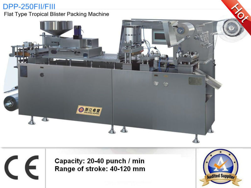 DPP-250FII/FIII Blister pack machine