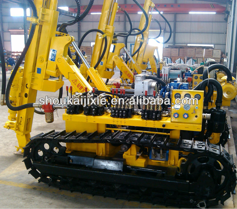 drilling rig manufacturers SKL130 crawler dth drill carriage for multi-purpose