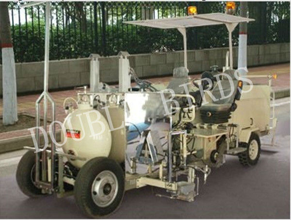 Driving Thermoplastic Pavement Marking Machine