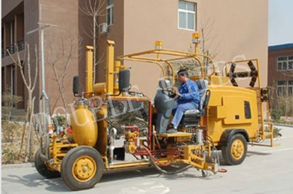 Driving Thermoplastic Road Line Marking Machine