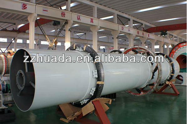 Drum dryer For Handling large quantities of materials