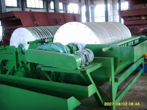 Dry and Wet drum magnetic separator for gold ore iron ore dressing