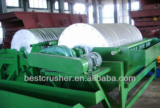 dry magnetic drum separator / magnetic separator machine / magnet separator