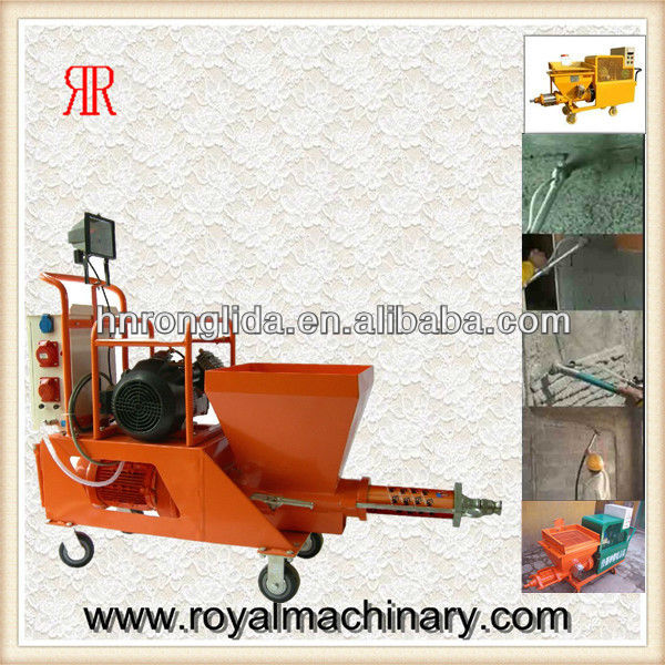 dry method mortar spraying machine