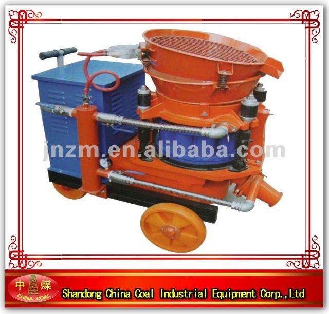 Dry-Mix Shotcrete Machine for Construction from Manufactory