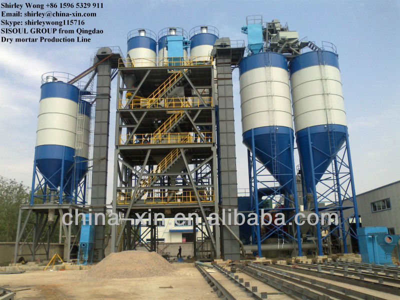 Dry mortar Production Line in Cement Making Machinery