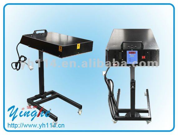 Dryer for t-shirt screen printing