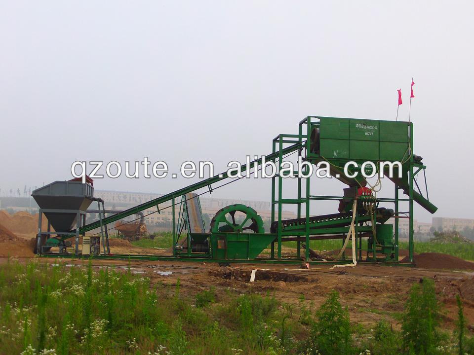 Dryland gold mining equipment