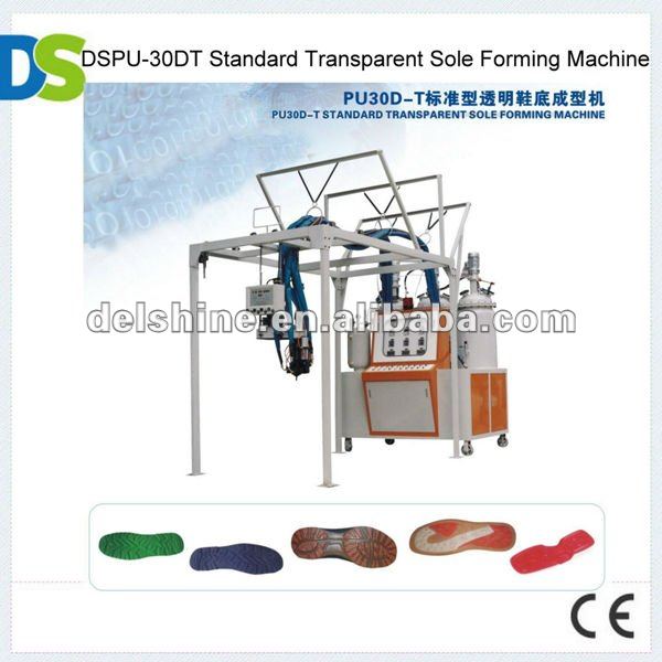 DSPU-30DT Standard Transparent PU Sole Machine