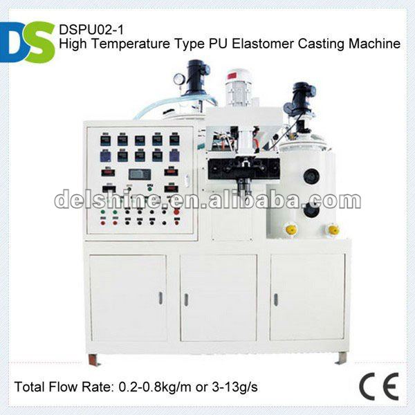 DSPU02 PU High Temperature Cast Polyurethane Elastomer Machine