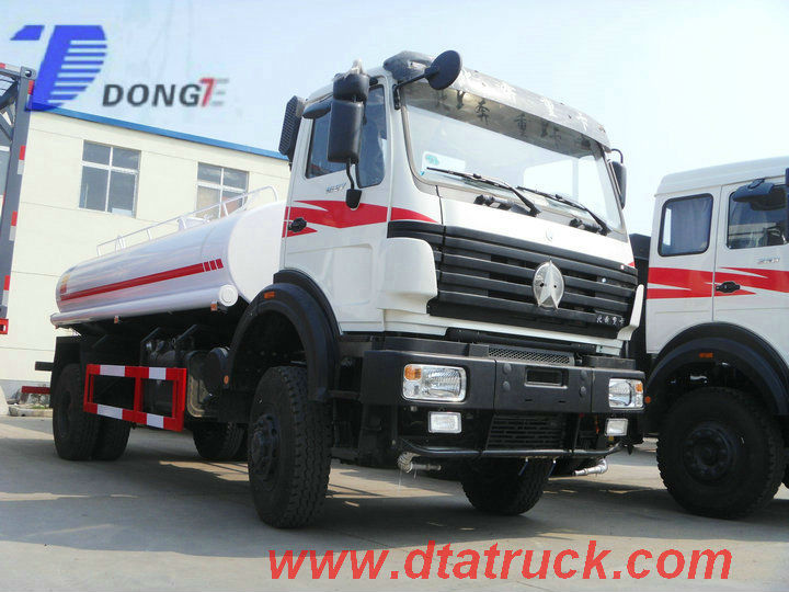 DTA water truck 4*4 Water Tank Truck---Mercedes benz china beiben water tanker