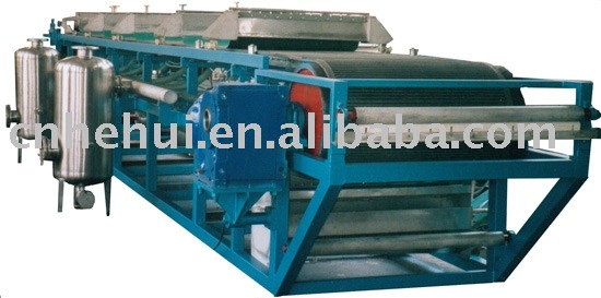 DU series rubber belt vacuum filter