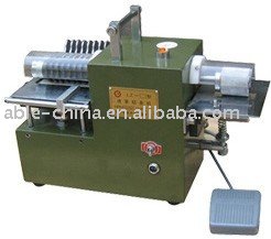 dual purpose leather strip cutting machine