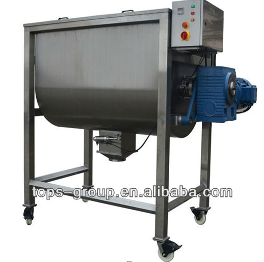 Dual Spiral Horizontal Ribbon Blender For Granular