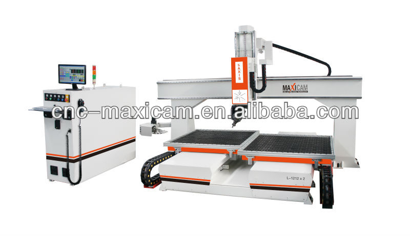 Dual-table 5 axis CNC machine