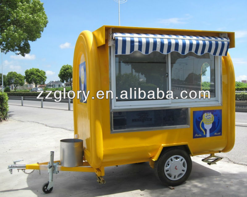 Durable And Convenient Outdoor Food Cart