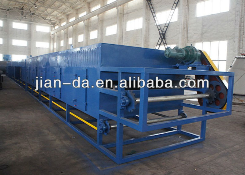 DW series mesh belt drying machine for food chemical industry